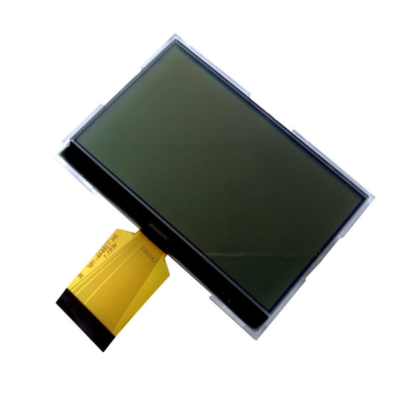 White 1/64 Duty Reflective Monochromatic FSTN LCD For Industrial